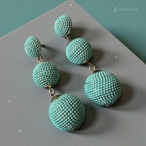 💖 Mint Statement Earrings 💖